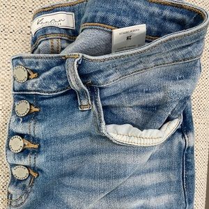 Vintage-distressed KanCan jeans